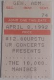 10,000 Maniacs on Apr 8, 1992 [317-small]