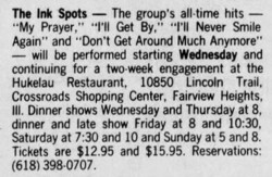 the ink spots on Jun 6, 1982 [322-small]