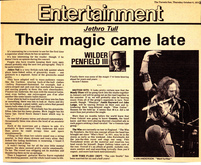 Jethro Tull / Gary Wright on Oct 7, 1975 [416-small]