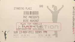 Rise Against / Tom Morello: The Nightwatchman / Polar Bear Club on Nov 13, 2011 [623-small]