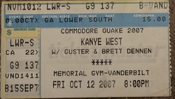 Kanye West / Guster / Brett Dennen on Oct 12, 2007 [693-small]