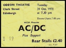 AC/DC / Blazer Blazer on Oct 31, 1978 [736-small]