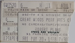 Robert Plant / Stevie Ray Vaughn & Double Trouble on May 20, 1988 [103-small]