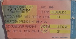 Rick Springfield on Sep 2, 1985 [106-small]