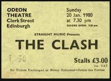 The Clash / Mikey Dread / Josef K on Jan 20, 1980 [129-small]