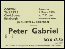 Peter Gabriel / Random Hold  on Mar 1, 1980 [142-small]