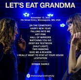 Let's Eat Grandma / SYM1 on Nov 12, 2022 [203-small]