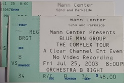 Blue Man Group on Jul 25, 2003 [309-small]