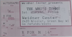 The Who's Tommy on Apr 20, 1996 [318-small]