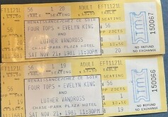 Four Tops / Evelyn "Champagne" King / Luther Van Dross on Nov 21, 1981 [582-small]
