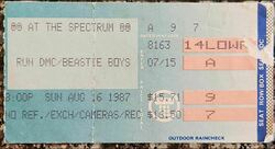 Run-D.M.C. / Beastie Boys / Davy D on Aug 16, 1987 [713-small]