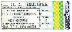 Ozzy Osbourne / Anthrax on Dec 2, 1988 [728-small]