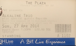 Alkaline Trio / Bayside / The Murderburgers on Apr 27, 2014 [892-small]