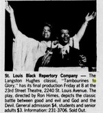 St Louis Black Repertory Company presents Tambourines to Glory on May 7, 1982 [091-small]