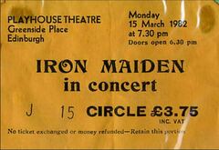 Iron Maiden / The Rods on Mar 15, 1982 [136-small]