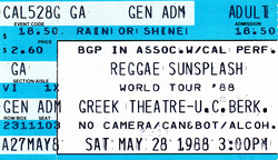 Ziggy Marley and the Melody Makers / Pato Banton / Toots & The Maytals / Sophia George / Yellowman on May 28, 1988 [763-small]