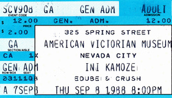 Ini Kamoze / Edube / Crush on Sep 8, 1988 [768-small]