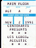 Los Lobos on Nov 2, 1991 [779-small]