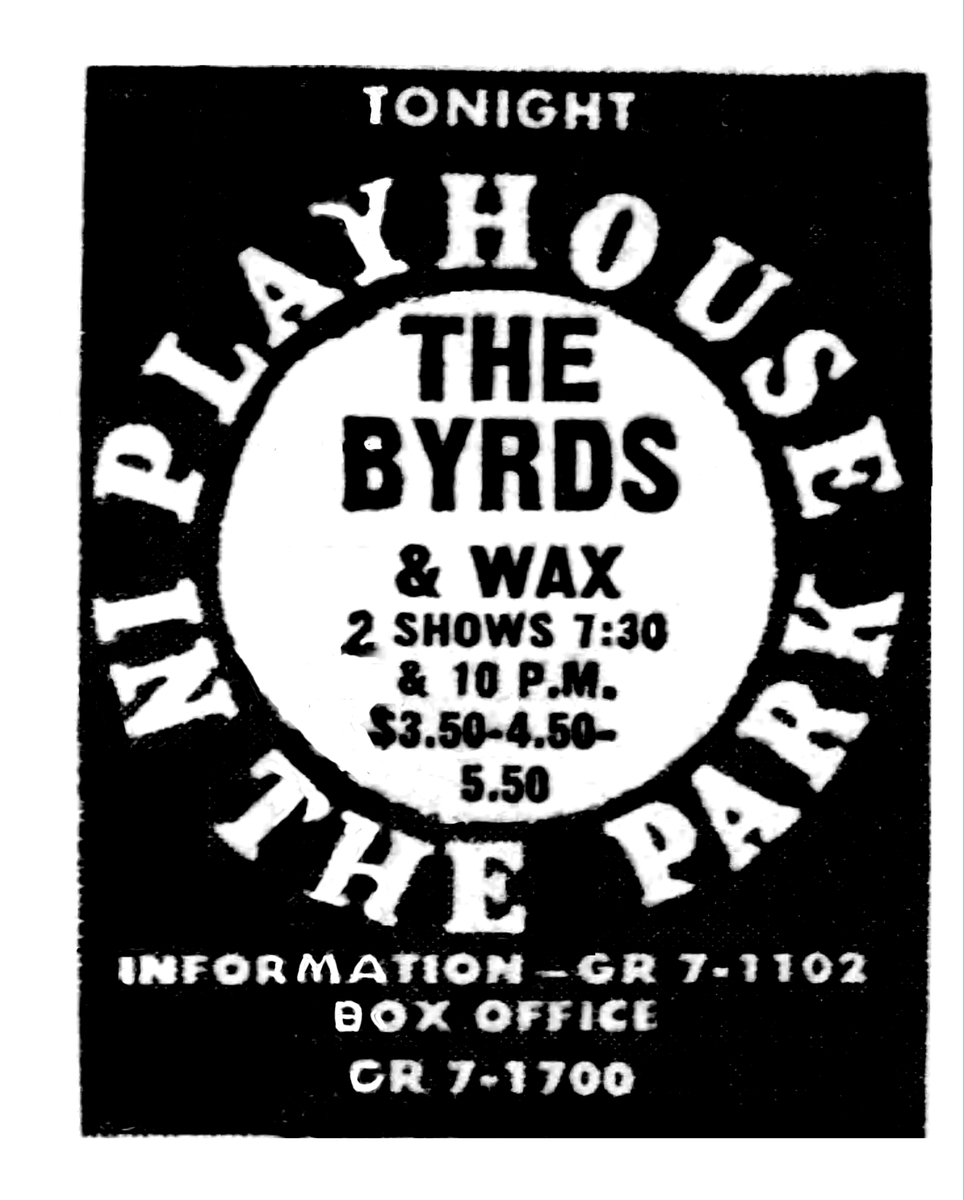 Concert History of Playhouse In The Park, Fairmount Park Philadelphia