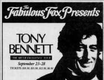 Tony Bennett  on Sep 23, 1986 [083-small]