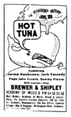 Hot Tuna / Brewer & Shipley on Jan 22, 1971 [087-small]