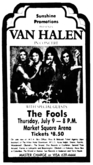 Van Halen / The Fools on Jul 9, 1981 [094-small]