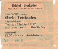 Ozric Tentacles on Apr 23, 1992 [820-small]