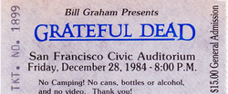 Grateful Dead on Dec 28, 1984 [269-small]