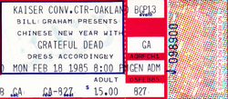 Grateful Dead on Feb 18, 1985 [276-small]