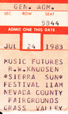 The Band / Jerry Garcia Band / Etta James / Norton Buffalo / Kate Wolf / Lisa Nemzo on Jul 24, 1983 [410-small]