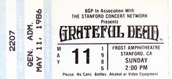 Grateful Dead on May 11, 1986 [478-small]