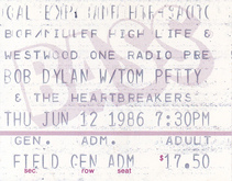 Bob Dylan / Tom Petty And The Heartbreakers on Jun 12, 1986 [486-small]