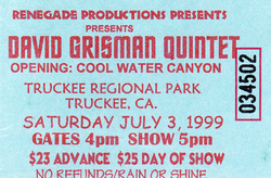 David Grisman Quintet / Cool Water Canyon on Jul 3, 1999 [719-small]