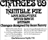 Humble Pie / Love Sculpture / David Bowie / Samson / Stone The Crows on Oct 23, 1969 [196-small]