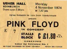 Pink Floyd on Nov 4, 1974 [204-small]