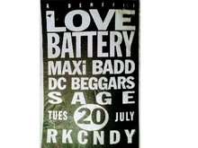 Love Battery / DC Beggars / Maxi Badd / Sage. on Jul 20, 1993 [278-small]