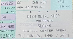 Slayer / Biohazard / Machine Head on Jan 26, 1995 [293-small]