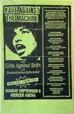 Rage Against The Machine / Girls Vs. Boys / Stanford Prison Experiment on Sep 8, 1996 [314-small]