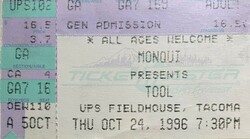 Tool / The Cows on Oct 24, 1996 [324-small]