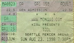 Tool / The Melvins on Aug 23, 1998 [361-small]