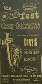 Ozzy Osbourne / Danzig / Sepultura / Biohazard on Oct 18, 1996 [693-small]