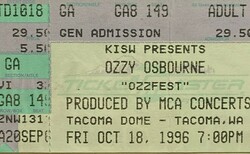 Ozzy Osbourne / Danzig / Sepultura / Biohazard on Oct 18, 1996 [694-small]