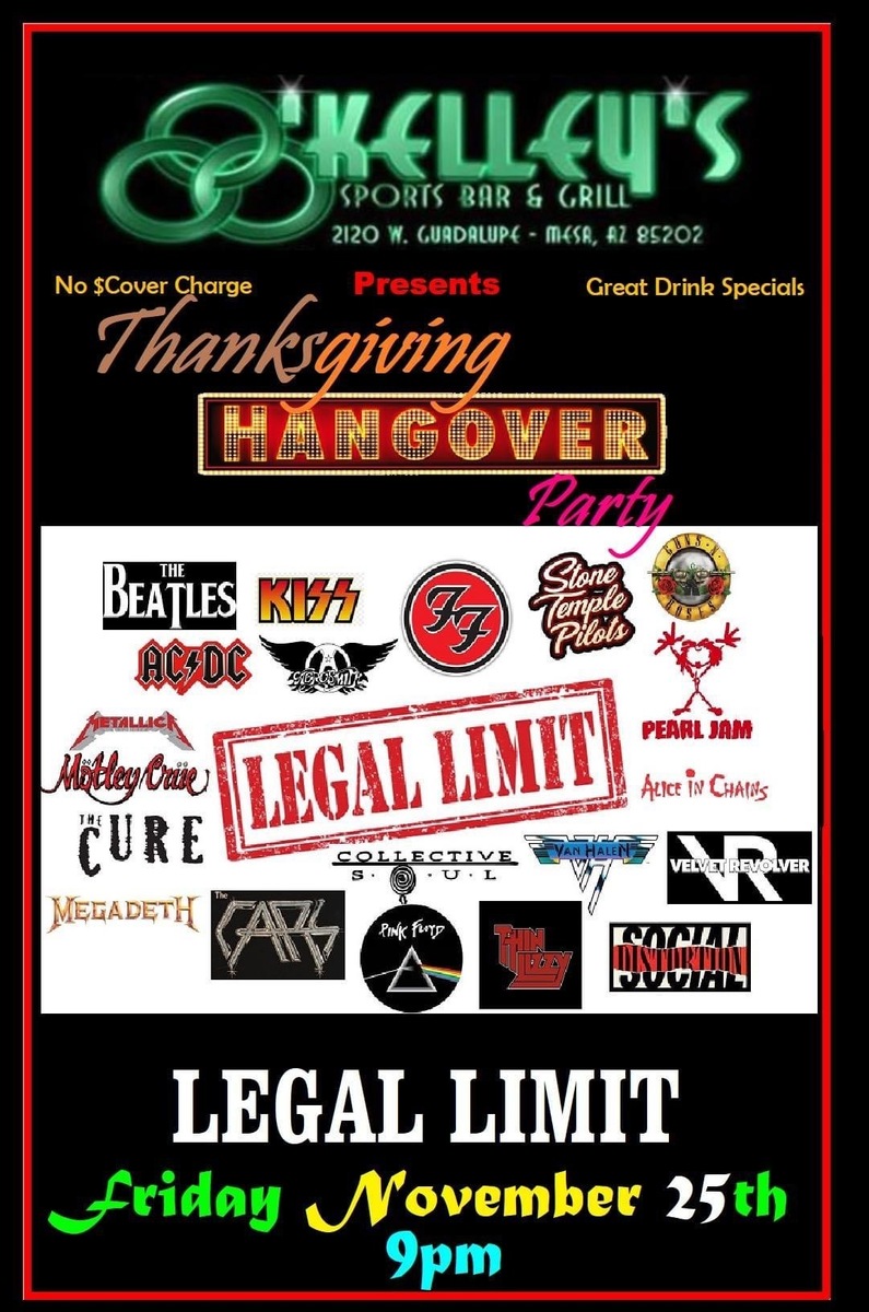 Legal Limit Concert & Tour History (Updated for 2024) Concert Archives