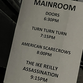 The Ike Reilly Assassination / American Scarecrows / Turn Turn Turn on Nov 23, 2022 [955-small]