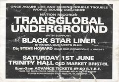 Transglobal Underground / Black Star Liner on Jun 1, 1996 [999-small]