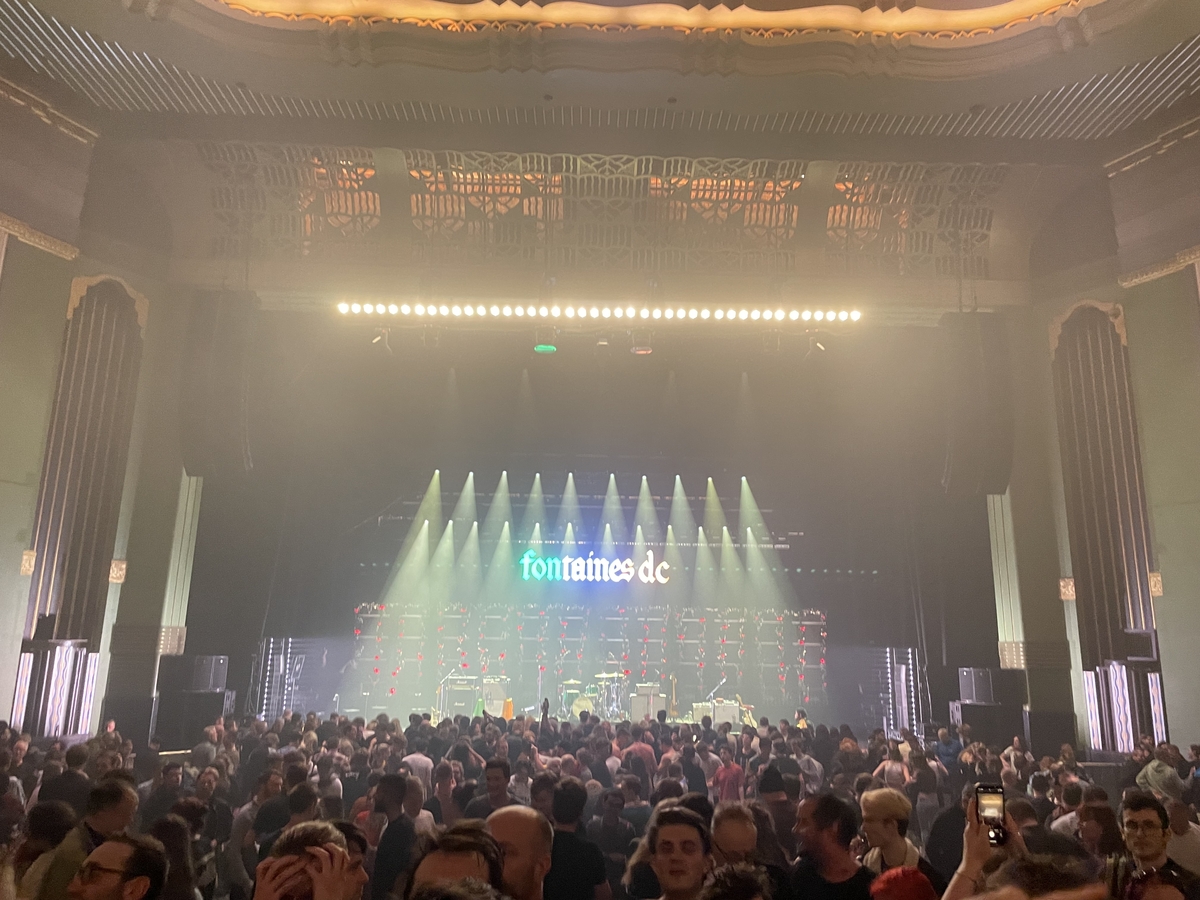 Nov 24, 2022 Fontaines D.C. at Eventim Apollo London, England, United