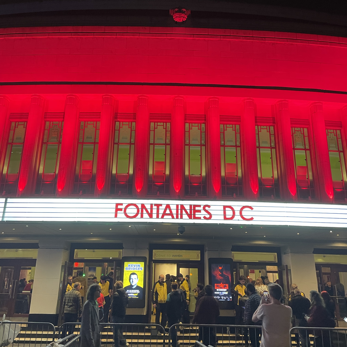 Nov 24, 2022 Fontaines D.C. at Eventim Apollo London, England, United