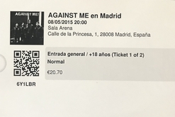 Against Me! / Roger Harvey on May 8, 2015 [135-small]
