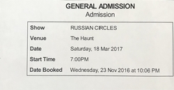 Russian Circles / Cloakroom on Mar 18, 2017 [249-small]
