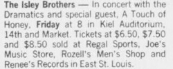 Isley Brothers / Dramatics / A Taste of Honey on Aug 18, 1978 [419-small]